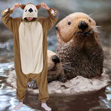Sea Otter Onesie Adult