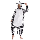 Zebra Onesie Adult